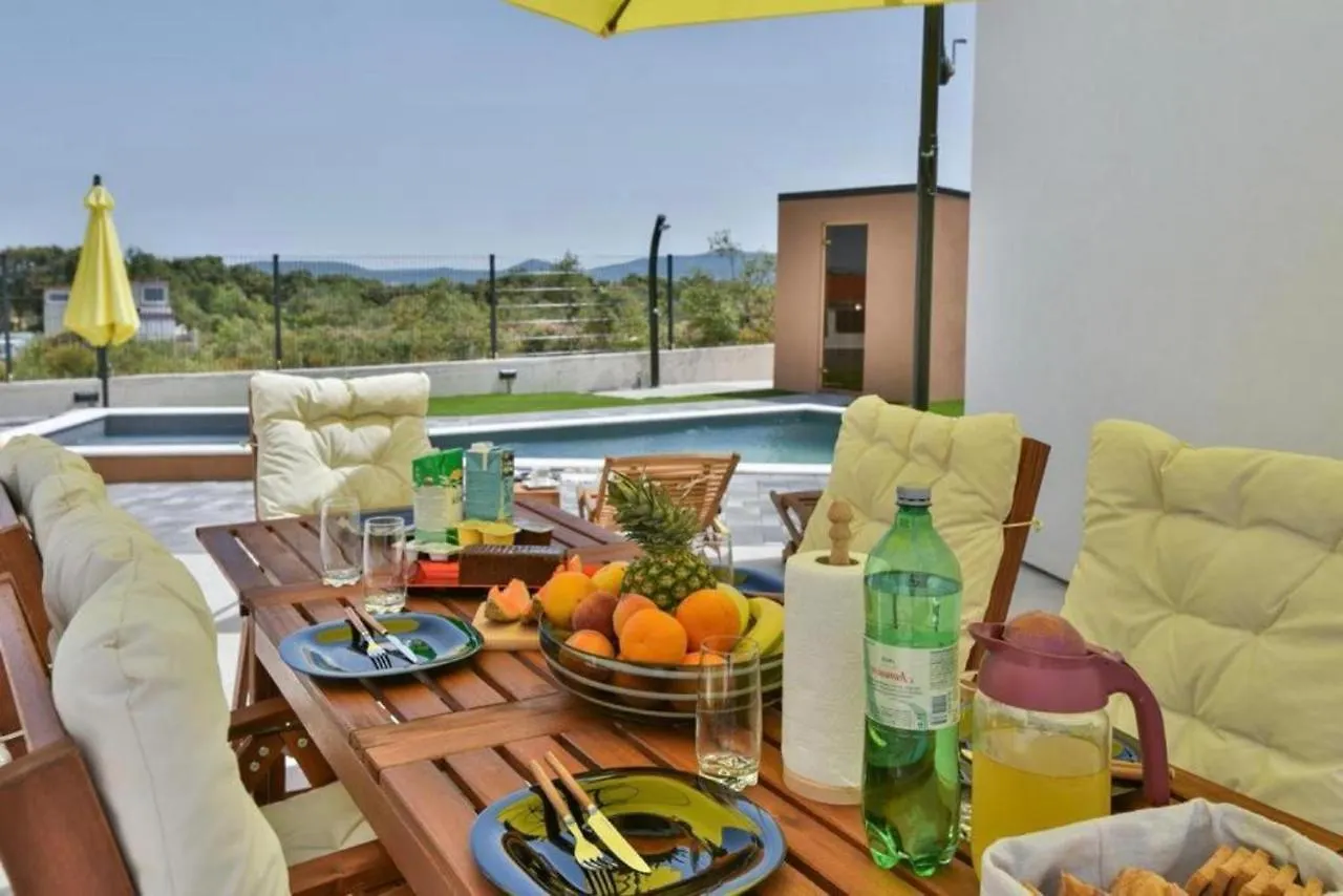 Beautiful Villa Silente With Pool, Whirpool And Sa Sukosan Croatia